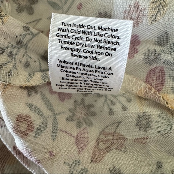 Wonder Nation Floral Dress Short Sleeve Toddler Girls 3T NWT - Picture 8 of 8